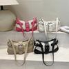Vintage Girl Style Crossbody Bag, Small Niche Crescent-shaped Bag, Single Shoulder Strap Bag