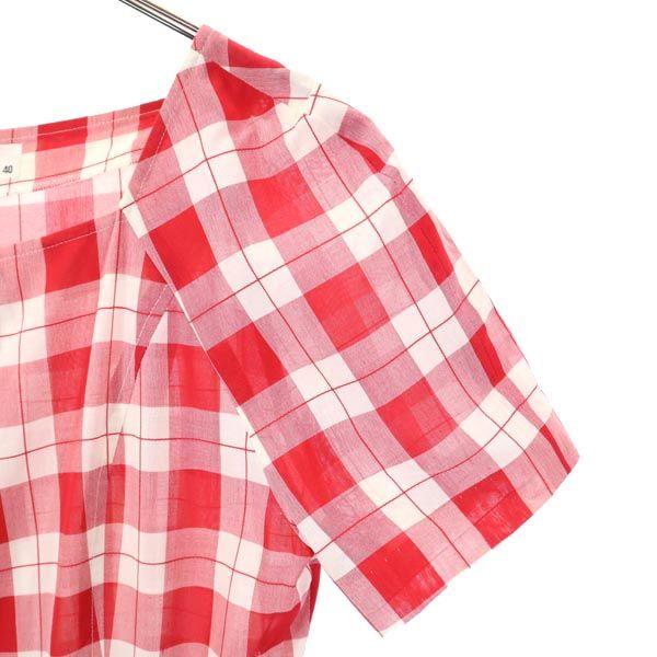 Miss Chloe Made in Japan Karomuster Kurzarm Einteiler 40 Damen Gebraucht