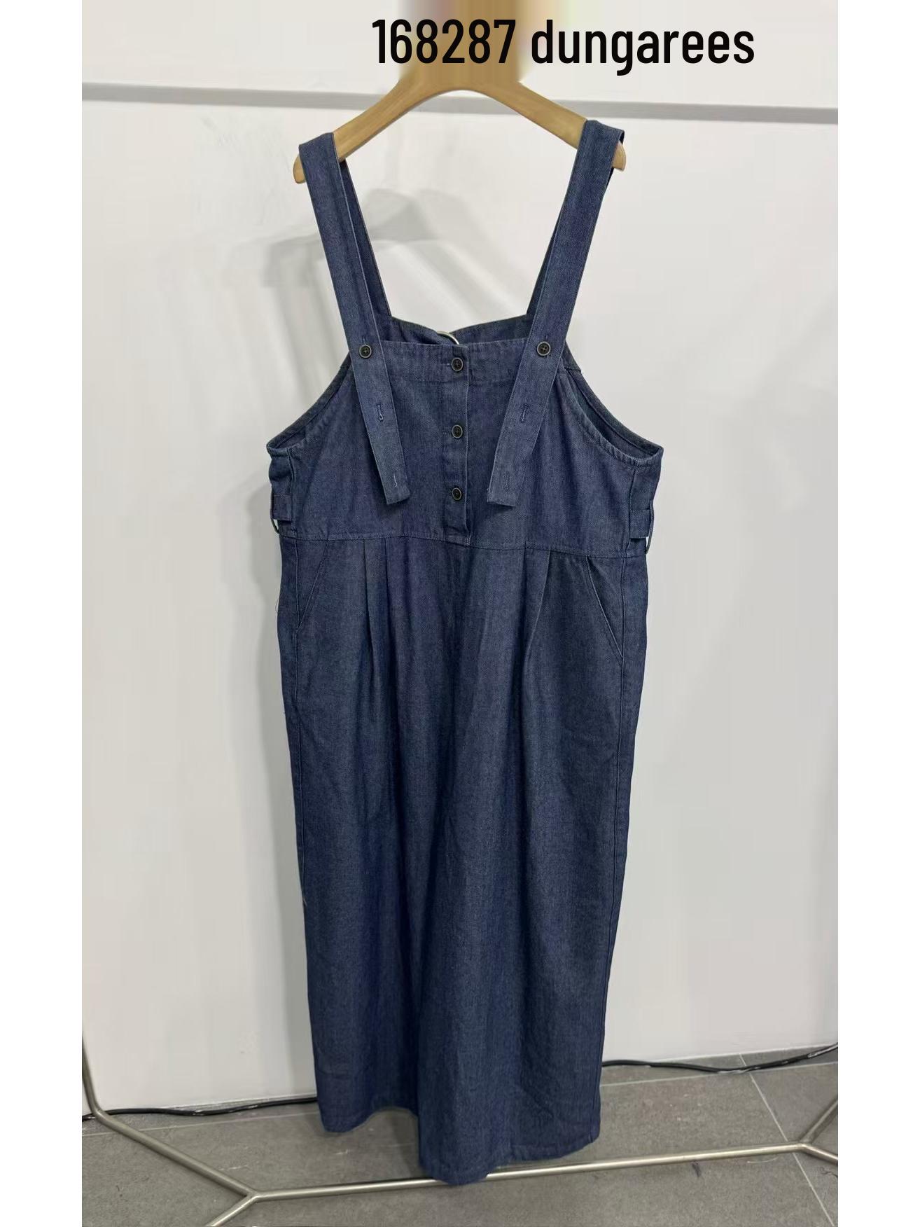 

Весенний корейский свободный джинсовый комбинезон большого размера с широкими штанинами для молодежного образа One Size синий