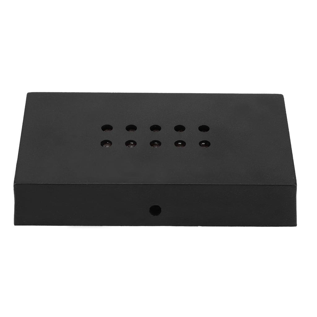 LED Light Lamp Display Stand Glass Art Base Holder (Colorful Light S)