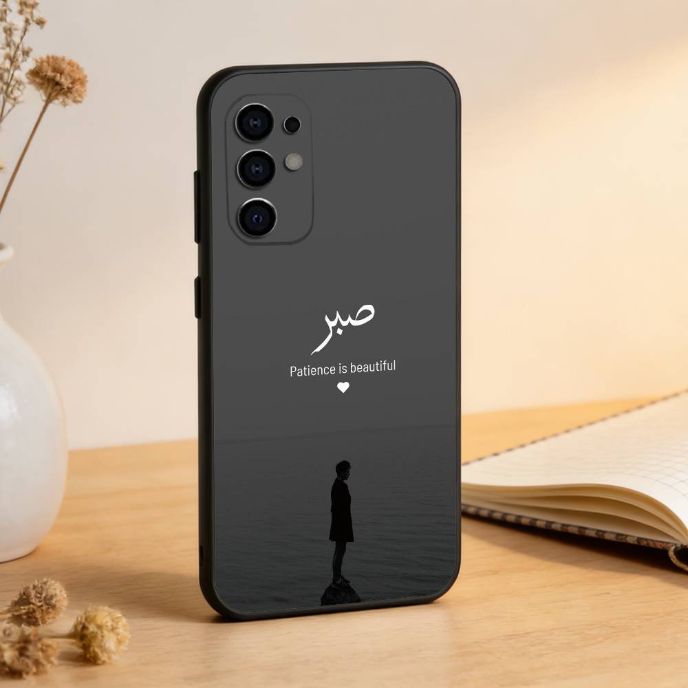 Coole Koran S-sabr Islam P-Geduld Handyhülle Schwarzes Silikon Weich Für Samsung S25,S24,S21,S22,S23,S30,Ultra,S20,Plus,Fe,Lite