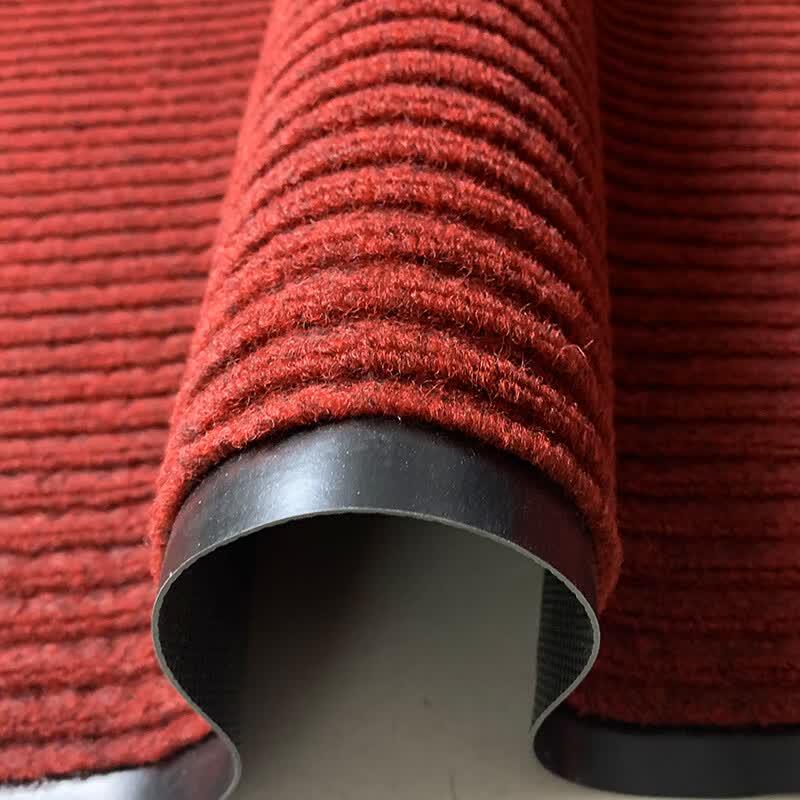 Commercial Absorbent Anti-Slip Floor Mat бордовый