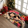 1pc Office Carpet, Betty Boop Chair Rug, Living Room Printed Area Rug, Home Chair Floor Mat