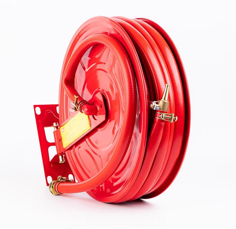 Lightweight Fire Hose Reel - 20/25/30 Meters, 0.8/1.6 Mpa Self-Rescue Fire Hydrant Box