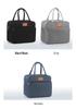 Japanese-Style Insulated Lunch Bag - Large Capacity, Waterproof Bento Bag for Students & Office Commutes