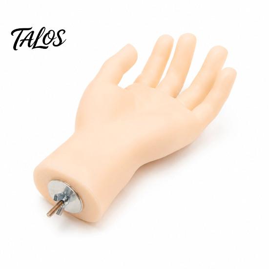 Realistic Hand Bird Perch Hand-Shaped Parrot Perch, Stand with Screw Fastener, Training for Birds Cage Budgie Cockatiels, Desensitization Interactive