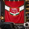 Wall Hanging Tapestry Wales Rugby Print Cloth for Living Room Bedroom Home Decor