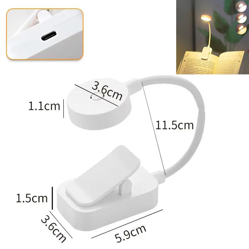 

Folding Mini Flashlight Rechargeable Led Table Lamp Night Light Study Stand Read Lamp Touch 3 Modes Dimming Eye Protection Light