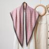 Retro old money wind cashew flower triangle scarf women's fashion high sense versatile decoration outer silk scarf scarf fart curtain tide