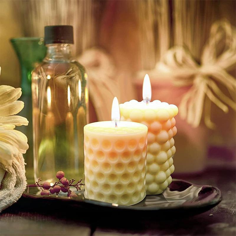 Multi-Style Geometric Bubble Ball Silicone Candle Mold Spherical Lantern Crystal Epoxy Resin Mould Decor