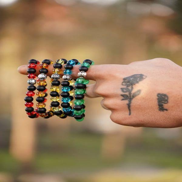 

Saint Belisama Muzo 5 комплект браслетов из цветного оникса из натурального камня