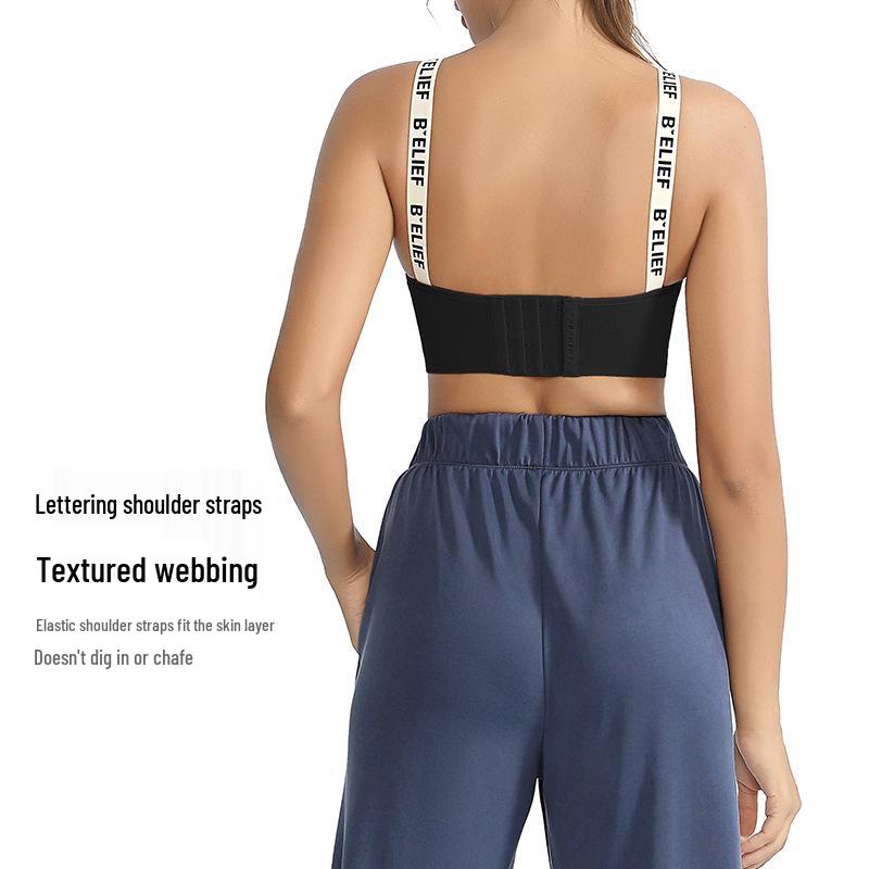 High-Impact Women's Yoga Bra: 4-Row Buckle Sports Vest for Summer
