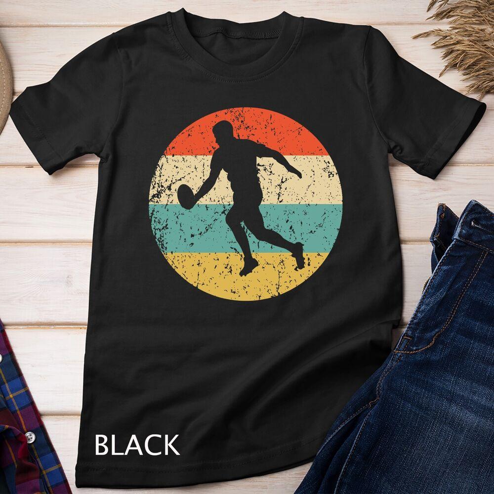 

Rugby Player Retro Style Sports Unisex T-shirt 3XL