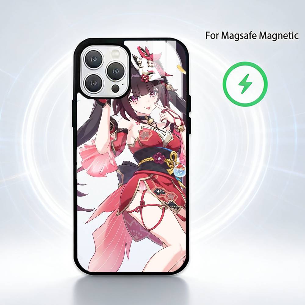 

Star Rail Sparkle. Phone Case For iPhone17,16,15,14,13 Plus,Pro Max Magnetic For Magsafe Wireless Charging iPhone15PRO