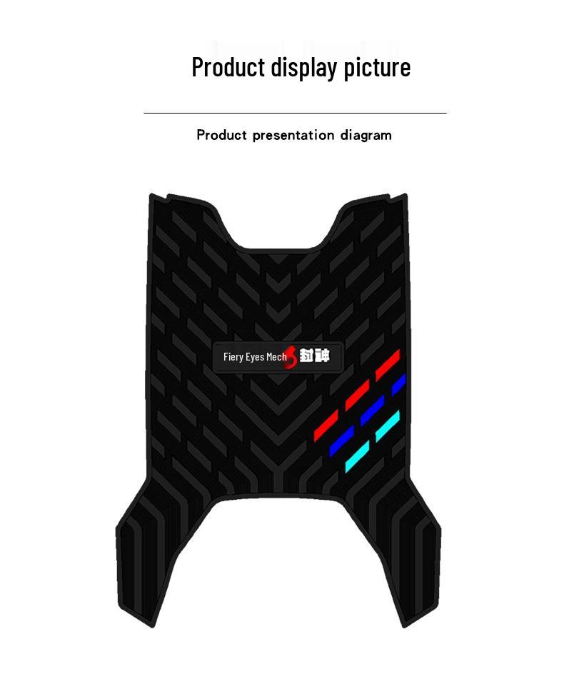 TaiLing Fengshen Ultra Electric Scooter Waterproof Anti-slip Rubber Foot Mat