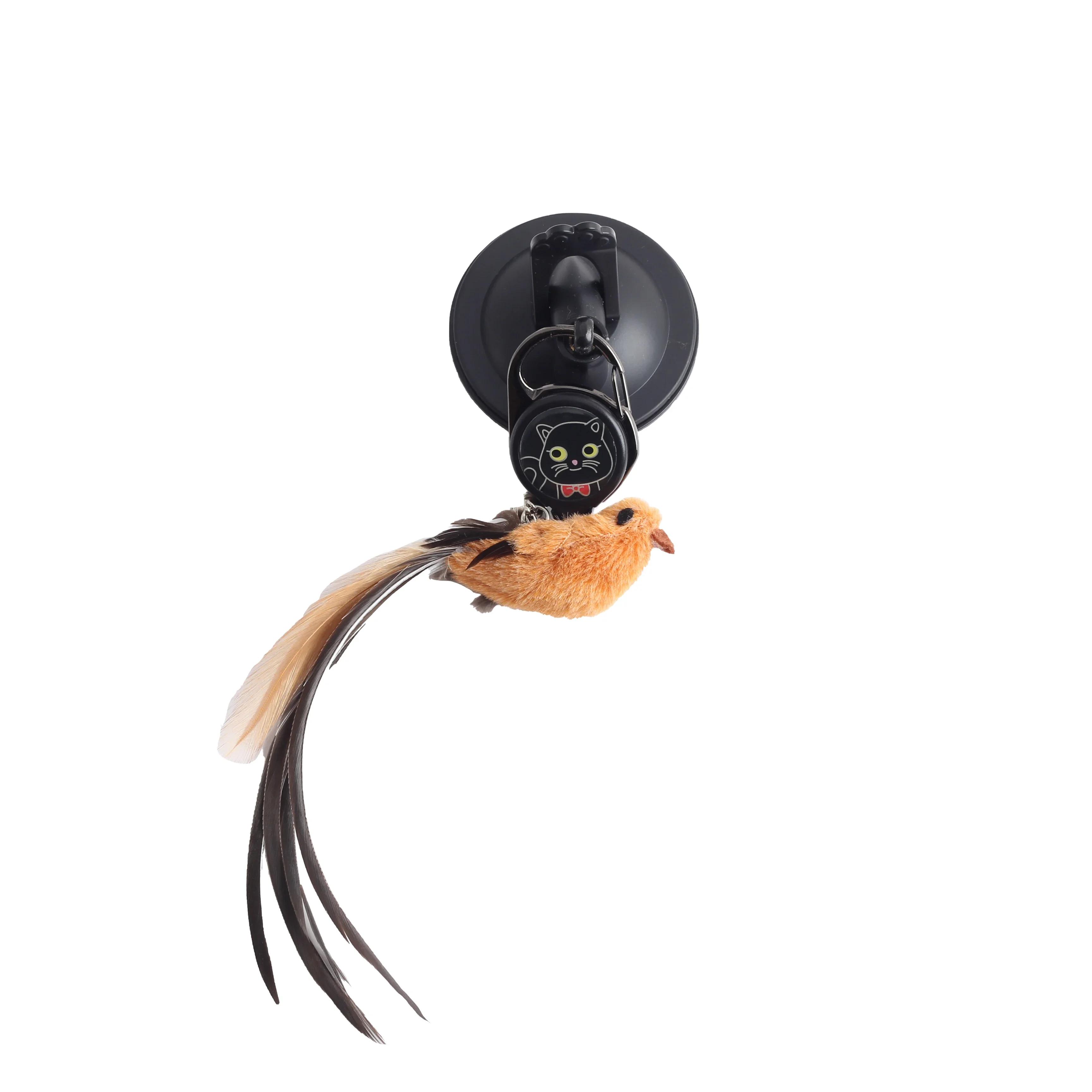 

Automatic Lifting Motion Cat Toy Artificial Bird Interactive Puzzle Pet Cat Teaser Feather Chewing Lifting Toys Cat Supplies