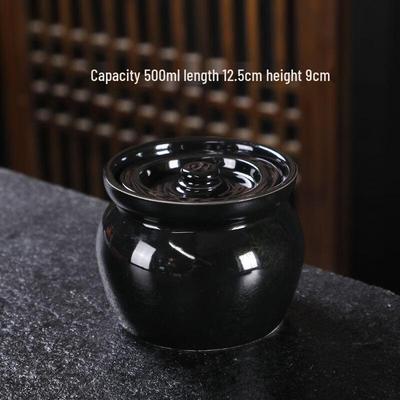 ZISIZ Covered Ceramic Stew Pot