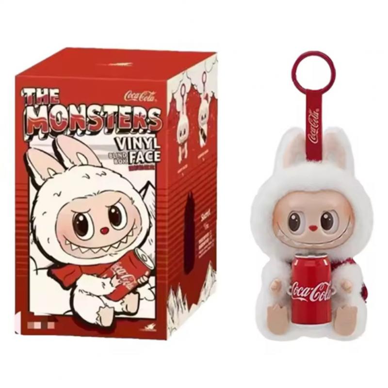 LaBubu Mystery Box Squeeze Toy 15cm Cola Juice Flavor Collectible Stress Relief Toy for Kids Gift