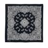 Kakatrend Bandana Black Adult Paisley 100% Cotton Stylish Handkerchief Cotton Bandanna Unisex Durag Large Men's Black 55cm X 55cm