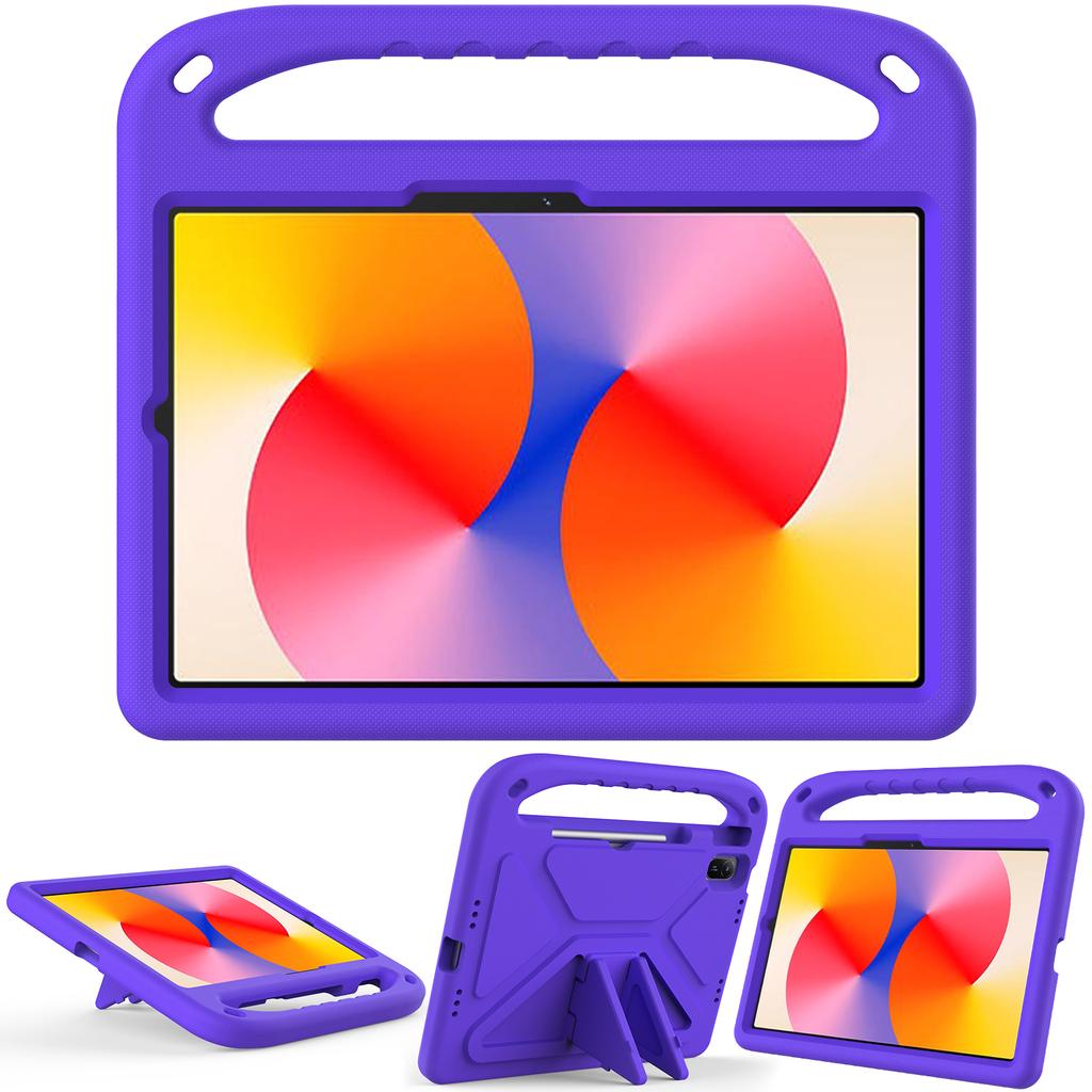 Built-in Kickstand EVA Case for Huawei MatePad SE 11 2024 2023 2021 Kids Friendly Cover Shockproof Protection with Hand Holder