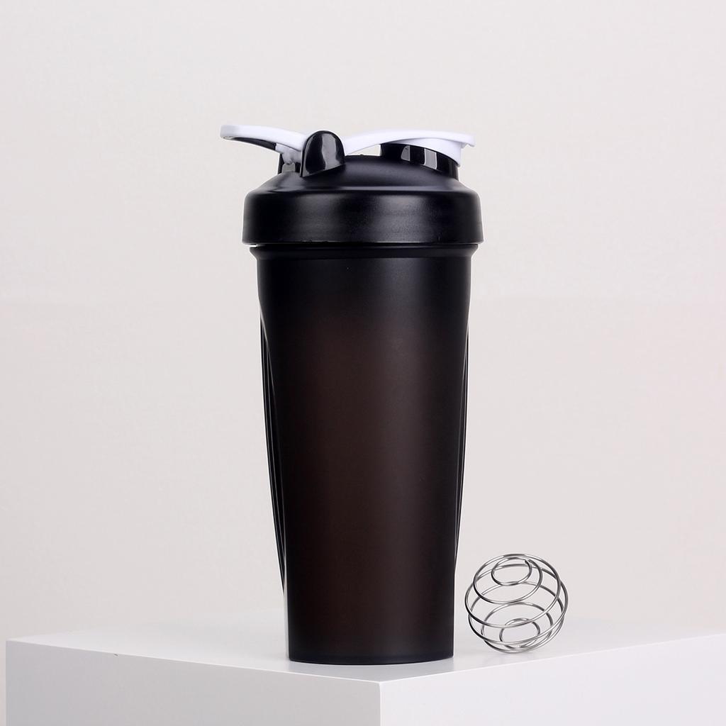Water bottle800ML graduated protein powder shaker cup mixing cup fitness cup large capacity with handle food grade PP portable