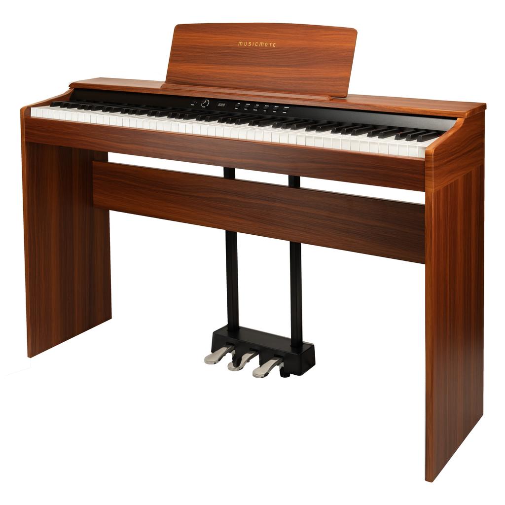 MusicMate MM-P60-BW PureHarmony Digital Piano