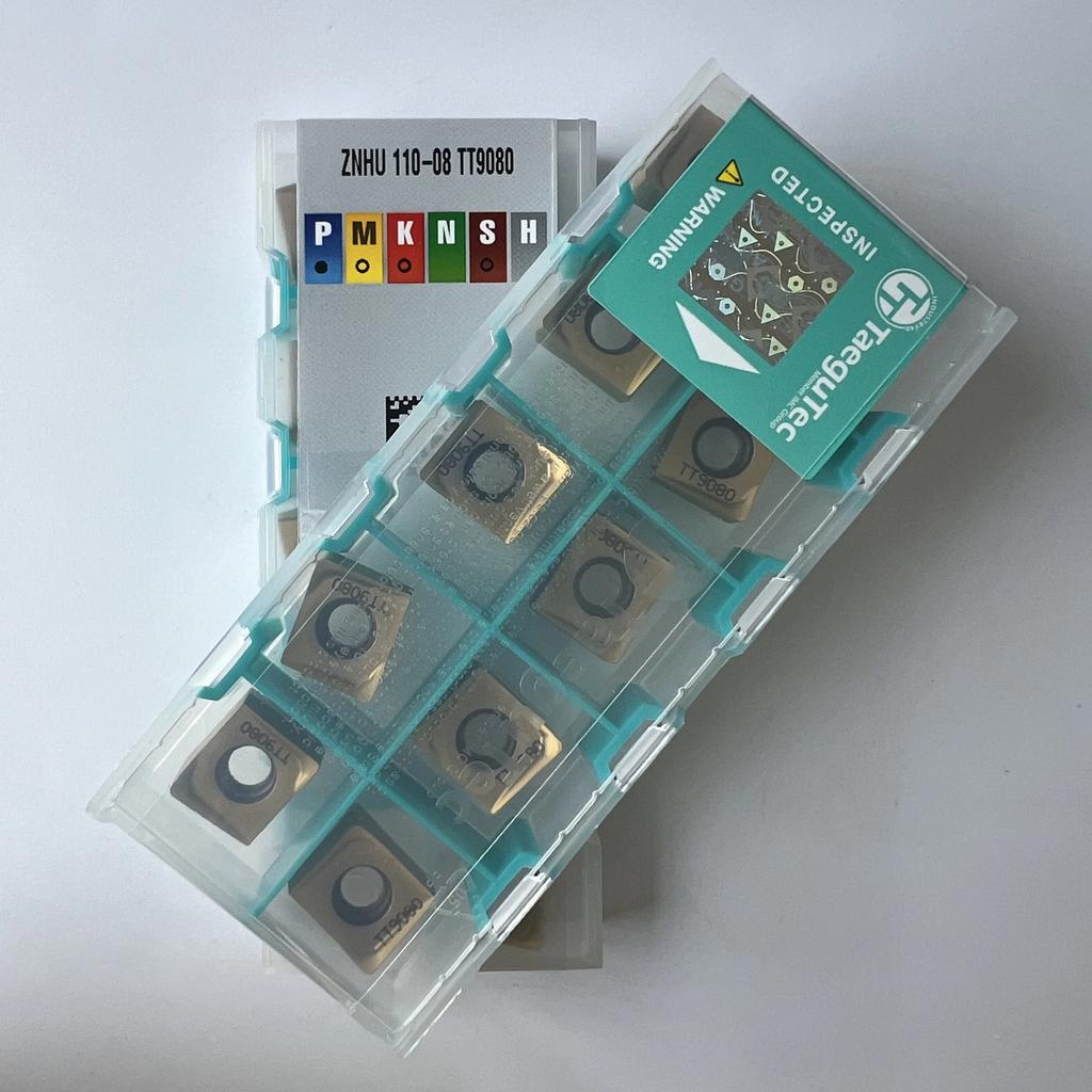 TaeguTec / ZNHU110-08 TT9080 / Original carbide blade 10 Pcs