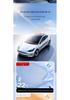 Compatible with Nio ET5t/EC7/EC6: Electrostatic Sunroof Sunshade for Interior Light Blocking and Sun Protection.