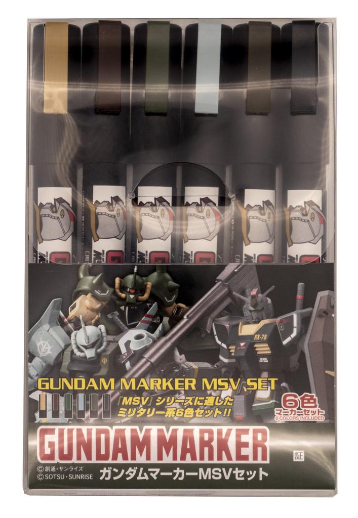 GSI Creos Gundam Marker MSV Set Model Paint GMS127