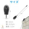 HAPPY SUGAR Gutter Cleaning Exterior Wall Cleaning Gutter Cleaning Telescopic Extension Eaves Groove Brush Brush, Brush, High-Altitude Tool, Cleaning,