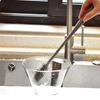 Silikonový kartáč na kelímky Čisticí štětec na láhve s mlékem Čisticí prostředek na láhve na vodu s dlouhou rukojetí Čisticí štětec na skleněné kelímky Čisticí pomůcky do kuchyně