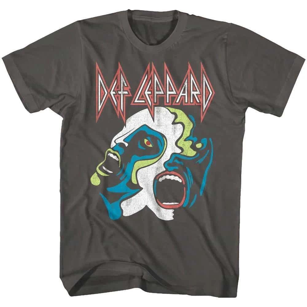 Def Leppard Hysteria Faces Art Men s T Shirt XL
