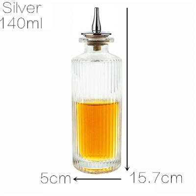 Glas Sprüh Tropfflasche Bitter Schädel Bitterflasche für Bittermedizin Tropfer BITTERFLASCHE 30/60/120ml