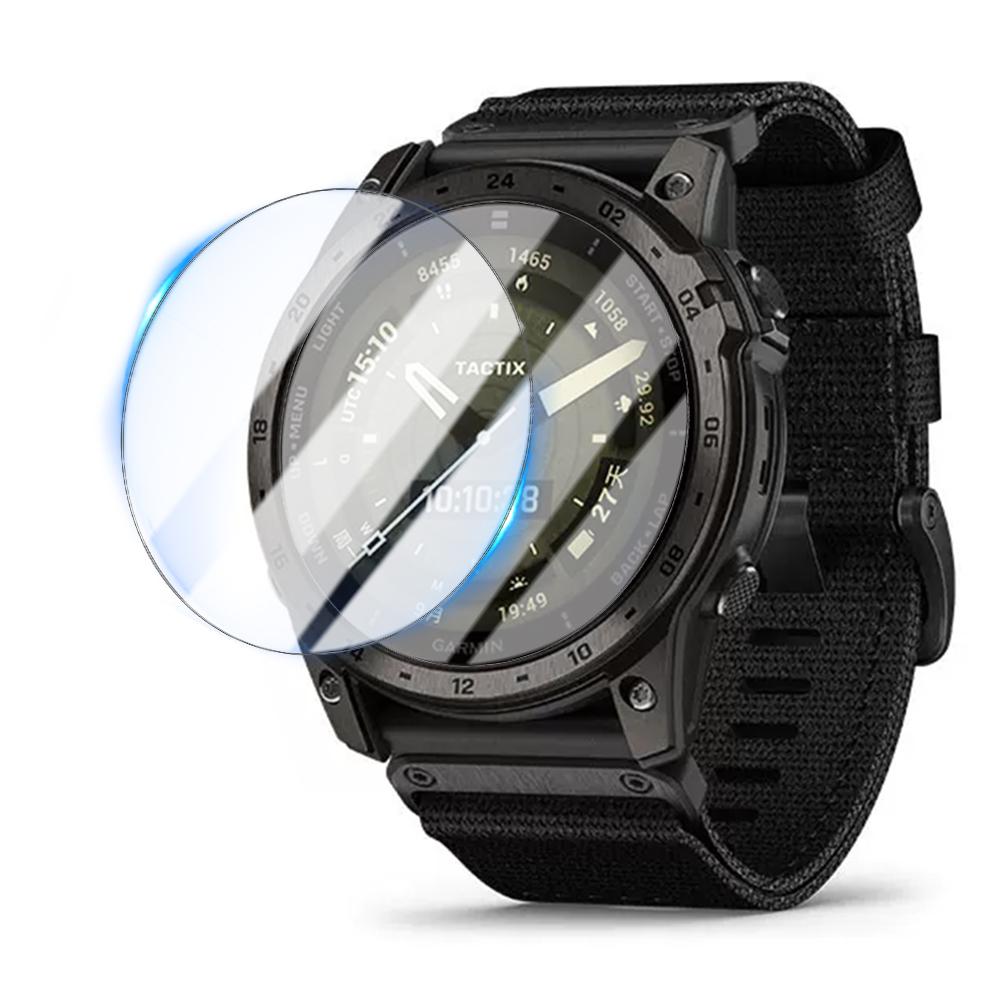 Premium Tempered Glass Smartwatch Films for Garmin Tactix 7 Amoled Screen Protectors 9H Hardness Clear Films for Tactix 7 Amoled 1pcs