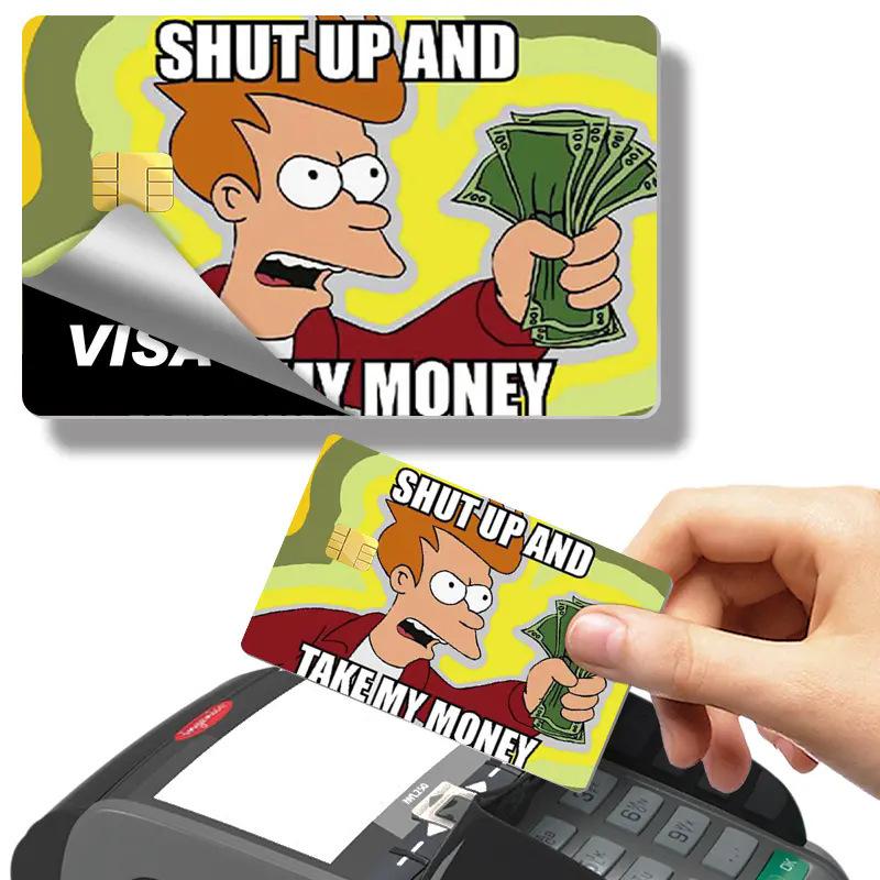 Take My Money Credit Card Sticker – Waterproof, Funny Vinyl Decoration