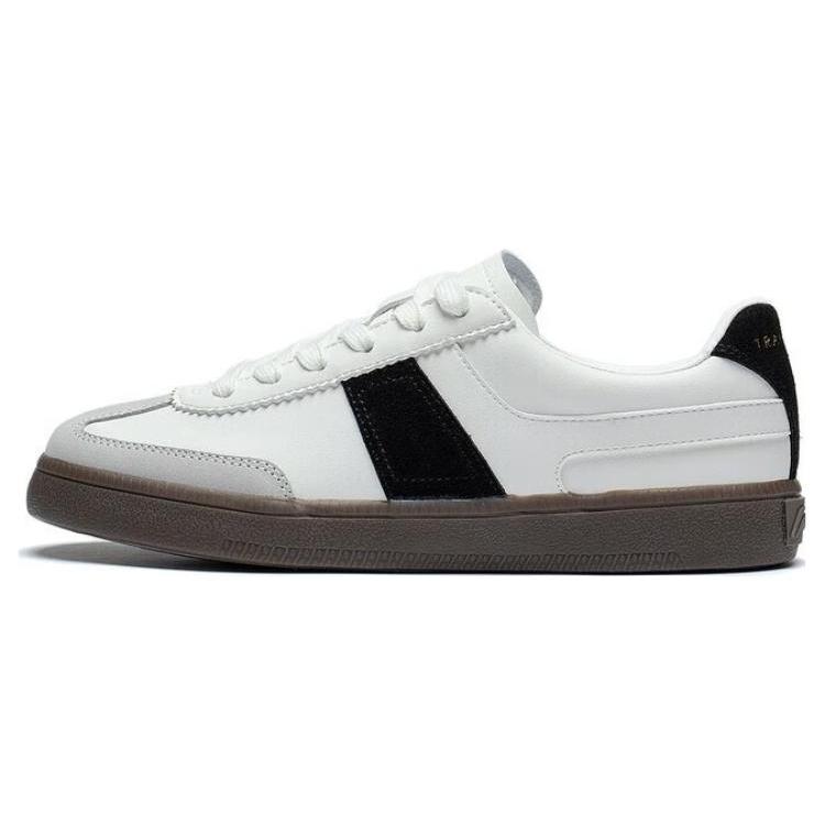 

Li Ning Yunchuan 1.5 Leather Fashion Abrasion Resistant Breathable Low top Skateboard Shoes Men s White Gray AGCT275-6 40