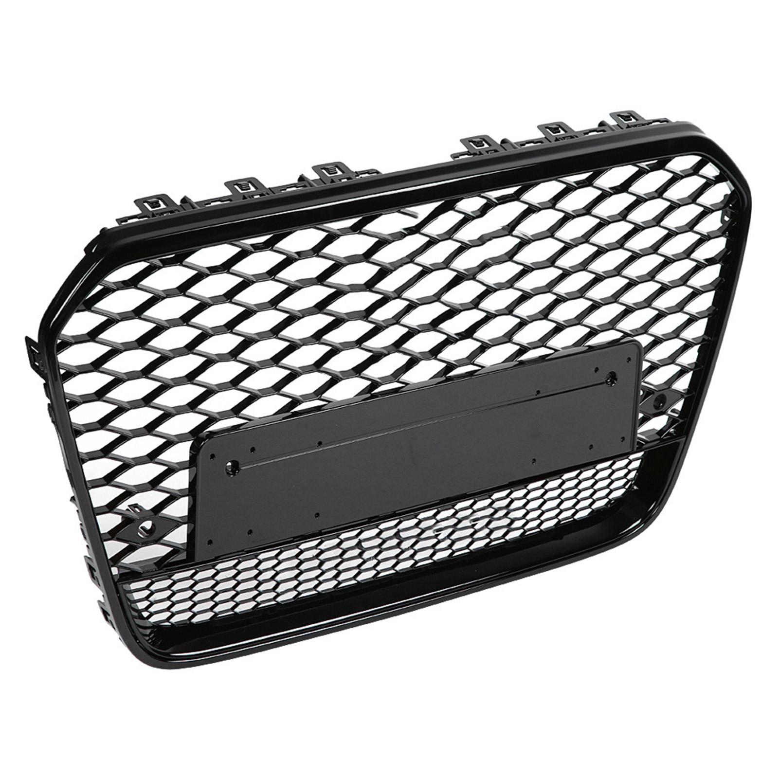 

Передняя решетка капота Sport Hex Mesh Honeycomb черного цвета для A6S6 C7 1214