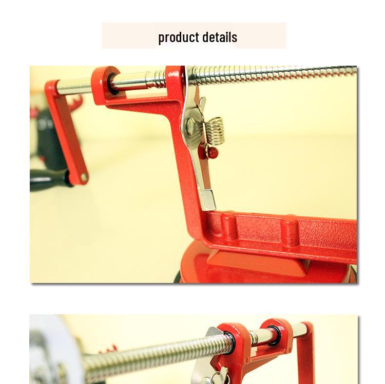 Manuel Paslanmaz Çelik Spiral Patates Dilimleyici - Ticari Döner Şiş Aracı