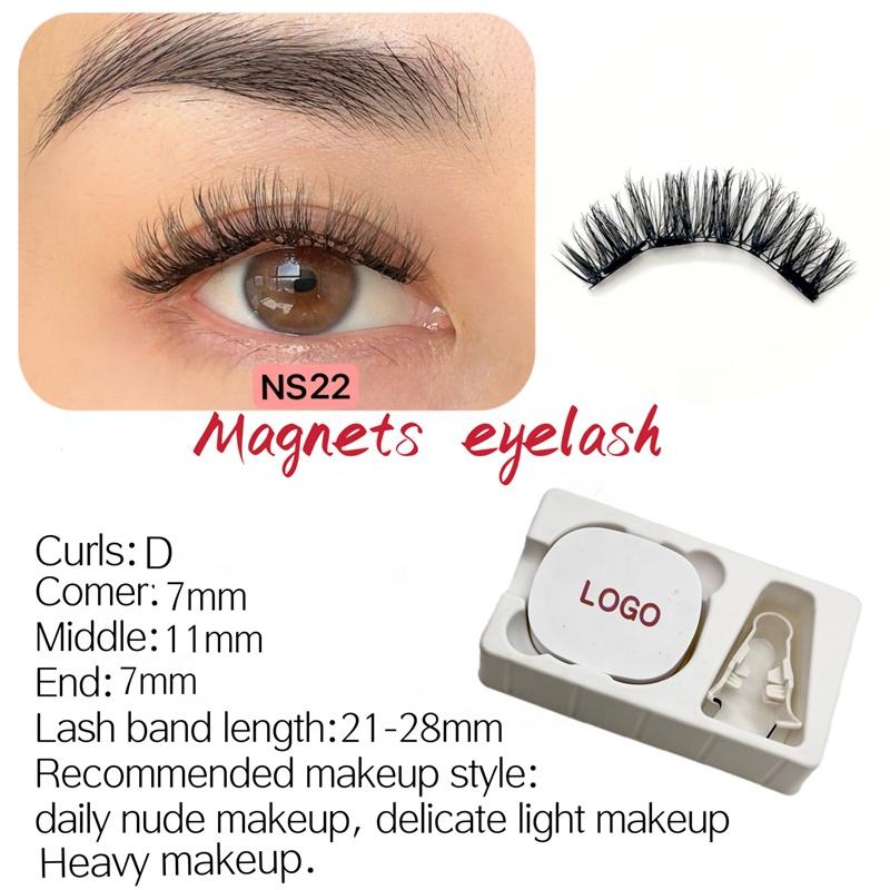 2026 New Magnetic Lash Vendors Synthetic Hair Handmade Korean PBT Eyelash Extensions with Individual Lash Box