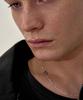Ag47 M.C-N-04 Figaro Chain Point Necklace