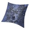 Custom Wolf Tree Pillow Case 45X45Cm Decoration Kawaii Animal Cushions For Sofa Square Pillowcase
