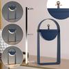 Lampe de table - NETTLIFE - Modèle Moderne - Sans fil (batterie) - Bleu - LED 3000K dimmable