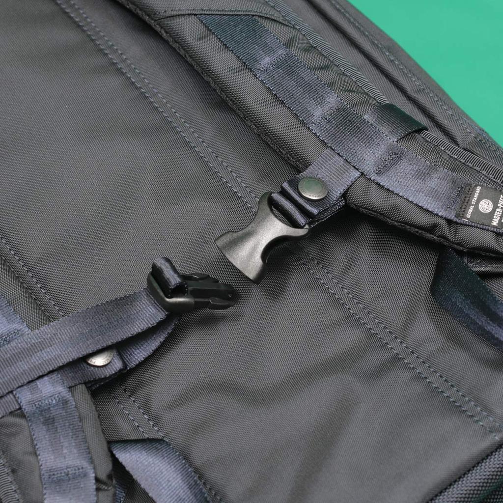 Backpack Various Black One Size [Masterpiece] Men's