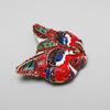 Rhinestone Cat Enamel Brooch Exaggerated Vintage Collar Pin Temperament Drip Oil Brooch  Decoration