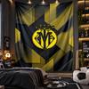 Wall Hanging Tapestry Villarreal FC Print Cloth for Living Room Bedroom Home Decor