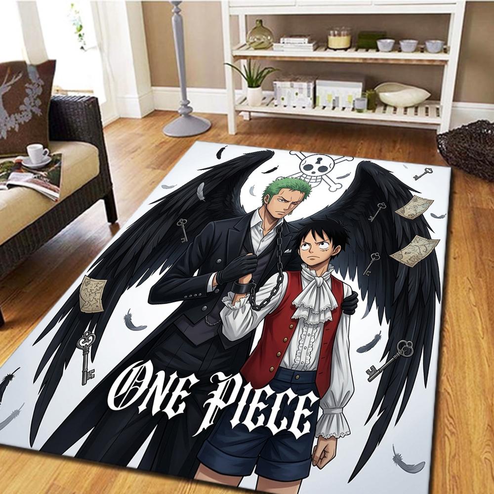 One Piece Bedroom Carpet, Living Room Decor, Home Cool Movie Mat Play Floor Mat -HE83