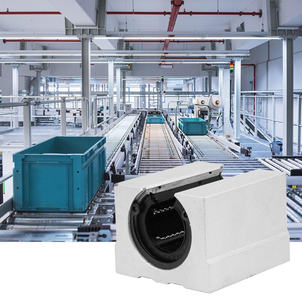 SBR25UU Open Linear Bearing Slide Aluminum Alloy Linear Motion Block