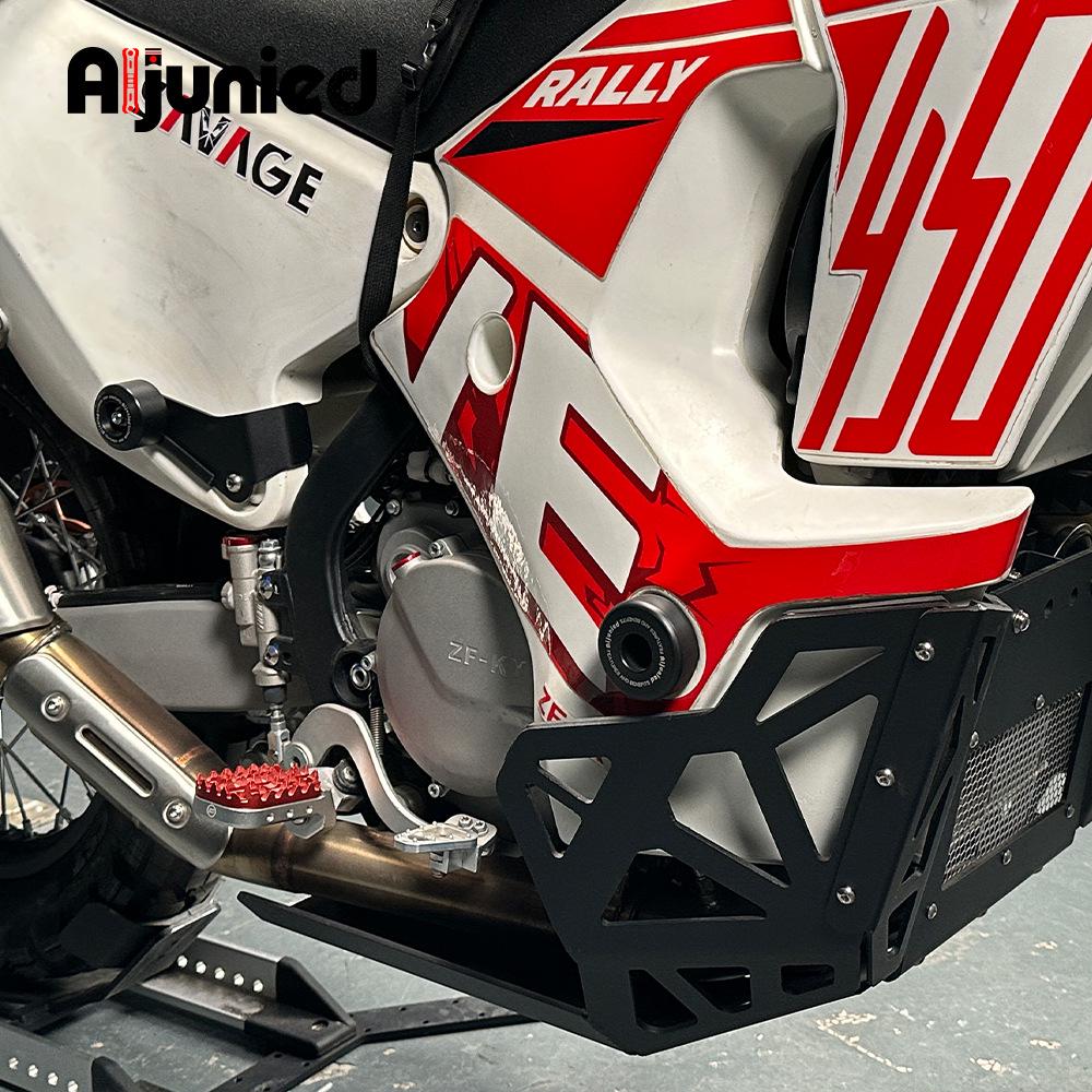 KY450 Rally Fuel Tank Protection Bumper with Engine Guard and Center Rubber Pad