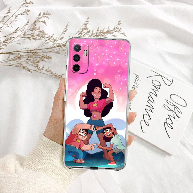 IK59 S-Steven U-Universe Transparent Phone Case for Motorola Moto G7 G8 G9 G84 G85 G73 G24 G15 Z2 Play Power Plus
