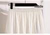 Plus Size Pink Summer A-Line Skirt with Sweet, Slimming Waist-Cinched Layers